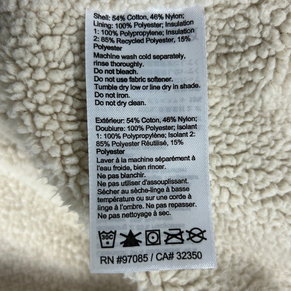 Outdoor Research‎ Chore Jacket Lined Sherpa Fleece Navy Workwear Womens S - Picture 9 of 16